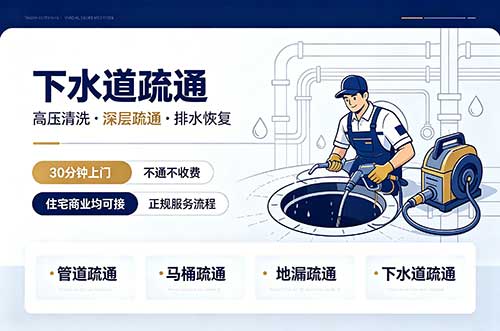 淮南下水道疏通